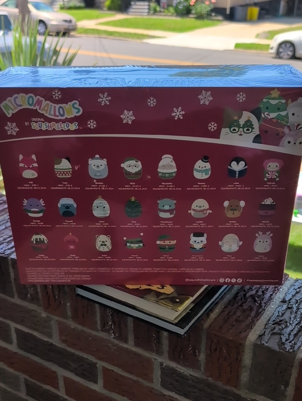 Squishmallows Original 24-Day Micromallows Holiday Plush Advent Calendar NIB - Picture 4 of 7